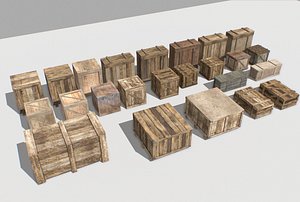 3D pack crates