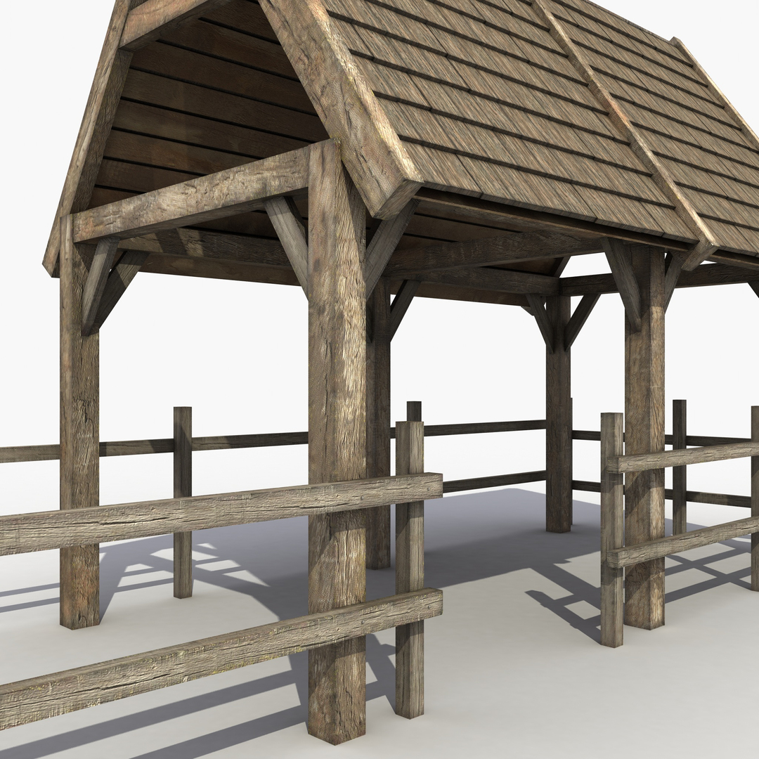 3d pigsty modeled games model