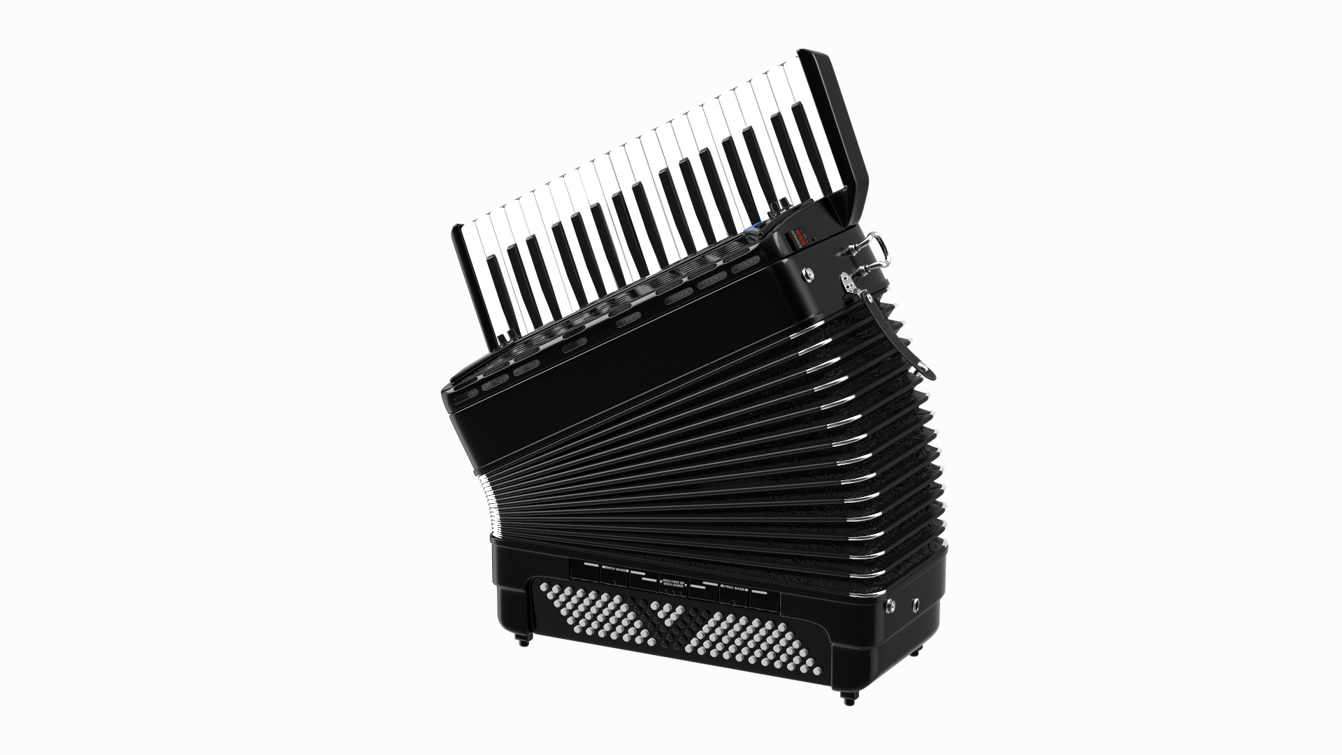 3D Accordion Electronic Musical Instrument TurboSquid 2062979