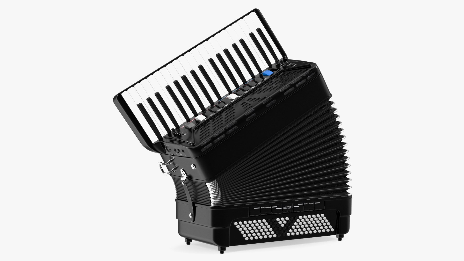 3D Accordion Electronic Musical Instrument TurboSquid 2062979
