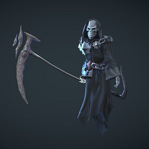 3D model Grisly Ghoul VR / AR / low-poly