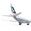 Airbus A330-P2F Cathay Pacific 3D Model