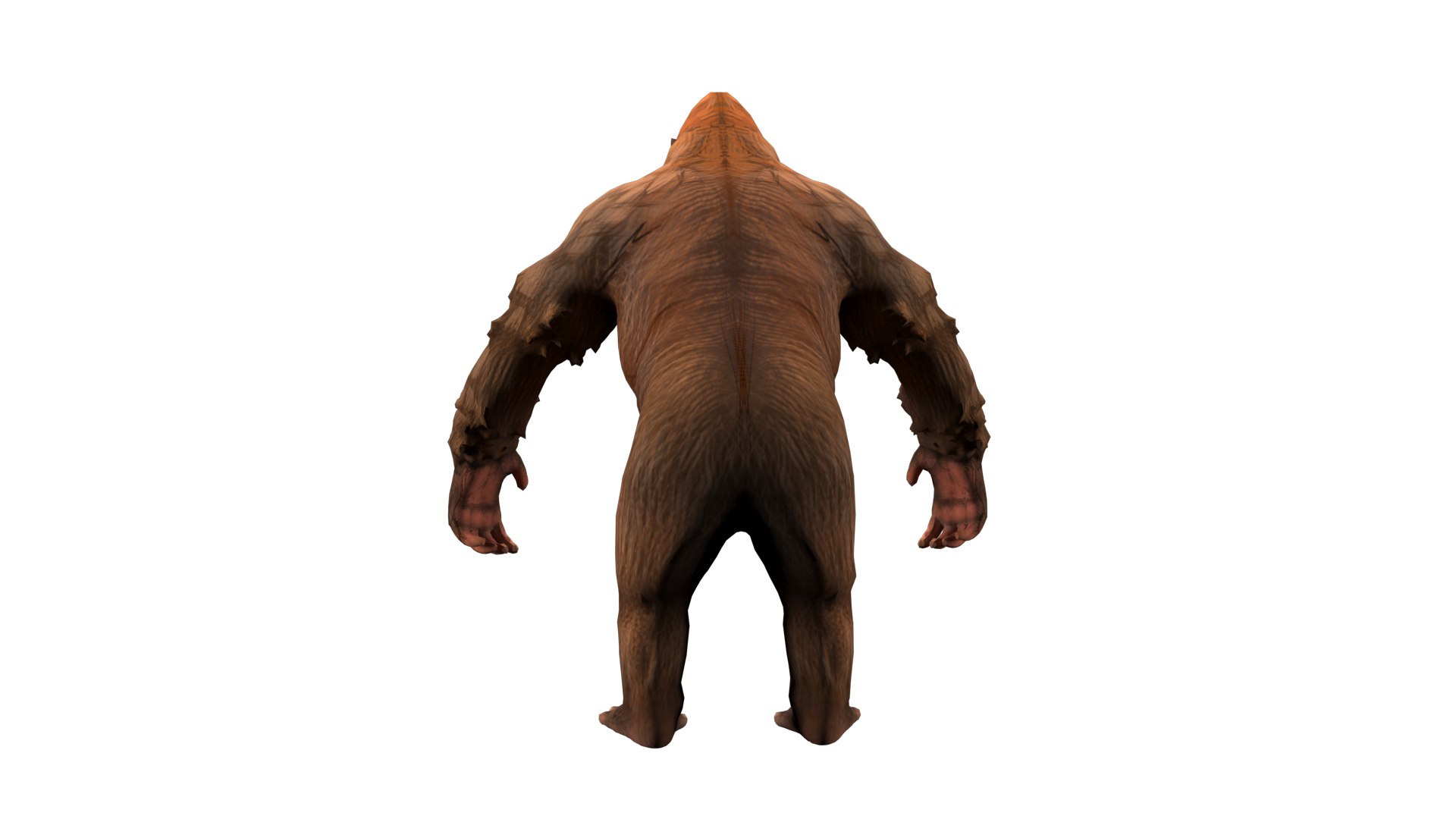 3D Gorilla Bear Rig High-poly Textured - TurboSquid 2340440