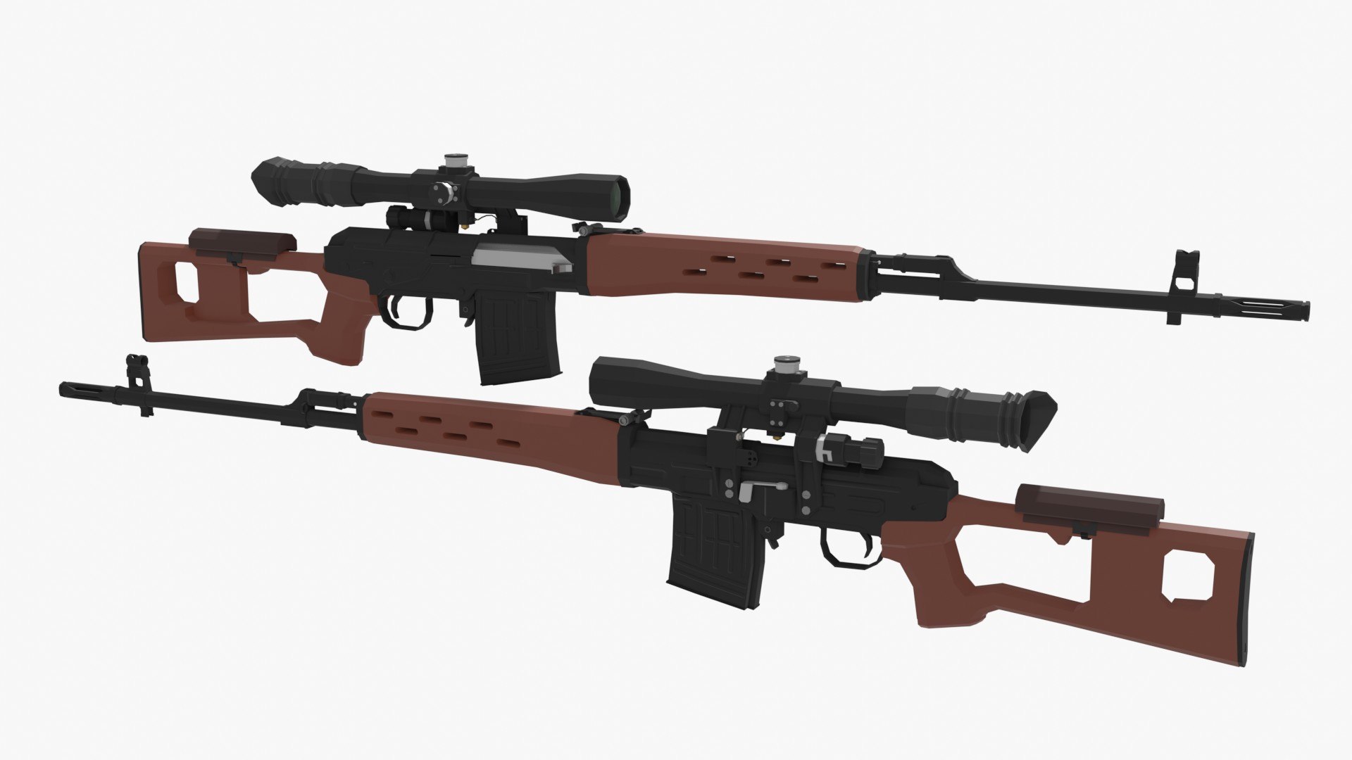 3D Dragunov https://p.turbosquid.com/ts-thumb/tg/R75P8u/Fh/preview3/jpg/1722846018/1920x1080/fit_q87/897bc1f4a1d68e16962b0b31012edbb2e6ae481c/preview3.jpg