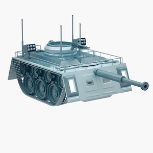 3D model Tank 03