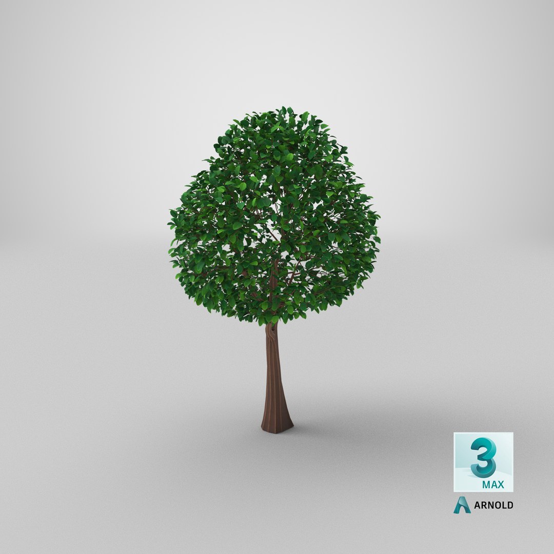 3D model Cartoon Tree Small 05 - TurboSquid 1936826