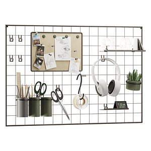 Organizer for a teenage girl 3D model model