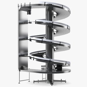 Slat Chain Spiral Conveyor