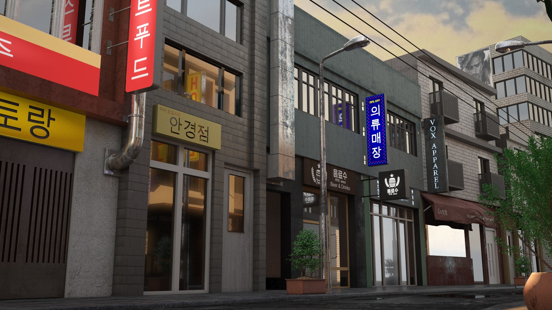 Korean Street 3D model https://p.turbosquid.com/ts-thumb/tg/h4UGXs/Tz/render04_0003/jpg/1624887344/1920x1080/fit_q87/99a172961d594f24283edc46dff9447188851805/render04_0003.jpg