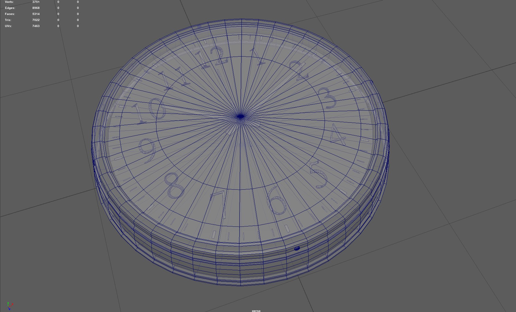 Wall Clock 3D Model - TurboSquid 2098428