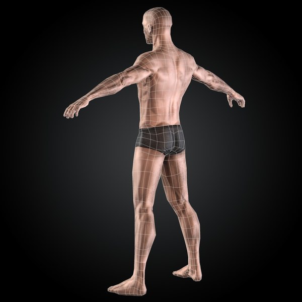 man human male 3d c4d