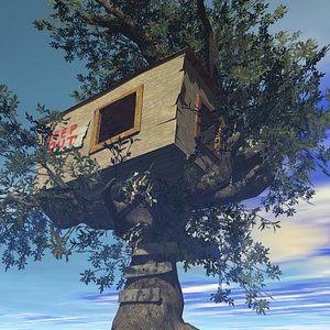 3d tree house