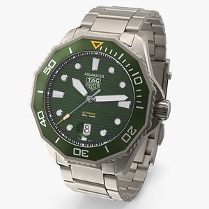 Tag Heuer Aquaracer Sport Diving Watch Green