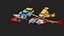VehicleSetEnsemble de véhicules Lowpoly
