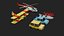 VehicleSetEnsemble de véhicules Lowpoly