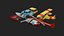VehicleSetEnsemble de véhicules Lowpoly