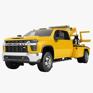 3D model Chevrolet Silverado 3500 HD 2021 Towing Vehicle 03
