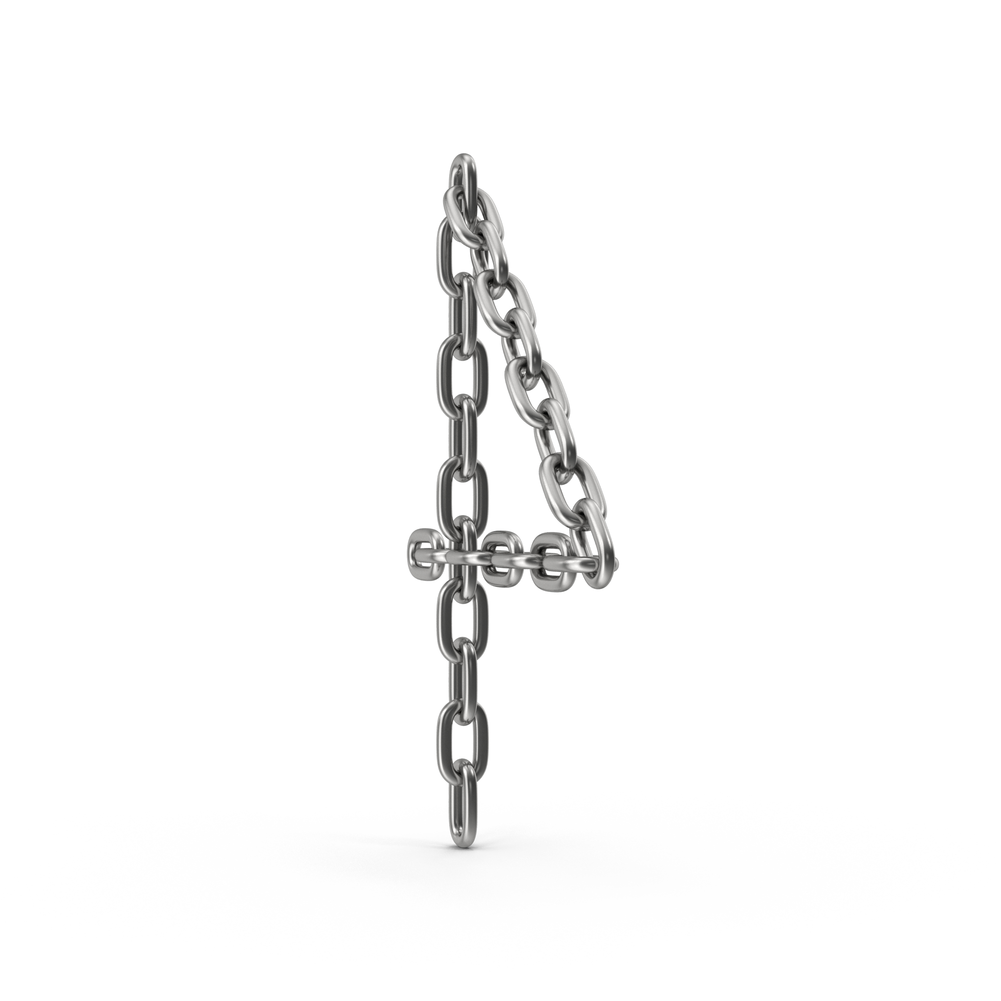 modelo 3d Cadena número cuatro - TurboSquid 2024752