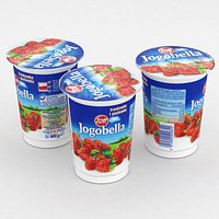 Zott Jogobella Yoghurt Strawberry 400g