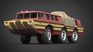 3D soviet vehicle 2 model