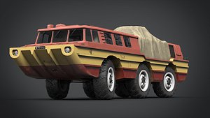 ZiL-5901 PEU-2 (Soviet Amphibious Vehicle)