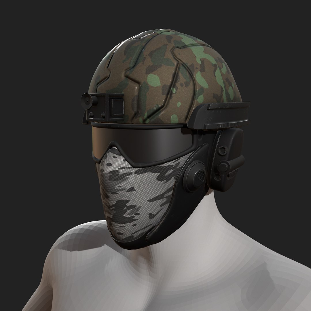 3D helmet sci fi - TurboSquid 1525960