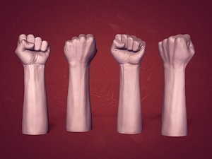 Hand Figurine  -- Ready For 3D Printing