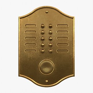 3D Bronze Doorbell