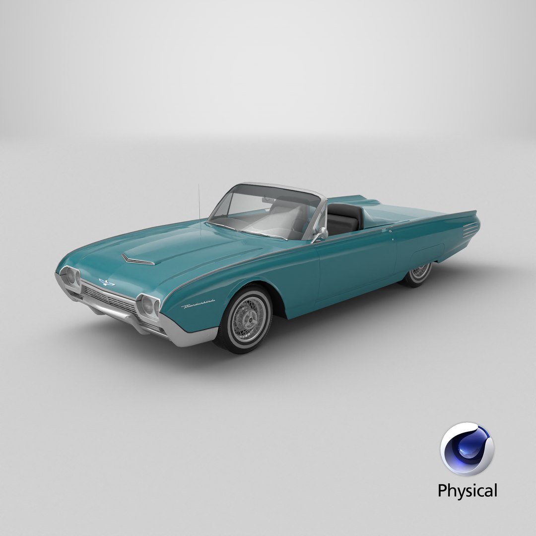 3D Ford Thunderbird 1961 Roadster model https://p.turbosquid.com/ts-thumb/th/86oVEr/jL/stemcell_cinema_4d_physical_render/png/1737581482/1920x1080/fit_q87/fa821ae6864de298afeca06b4acc17c07afe3571/stemcell_cinema_4d_physical_render.jpg