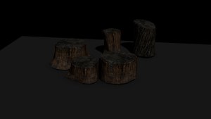 stump 3D model