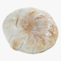 Pita Bread - Raw Scan