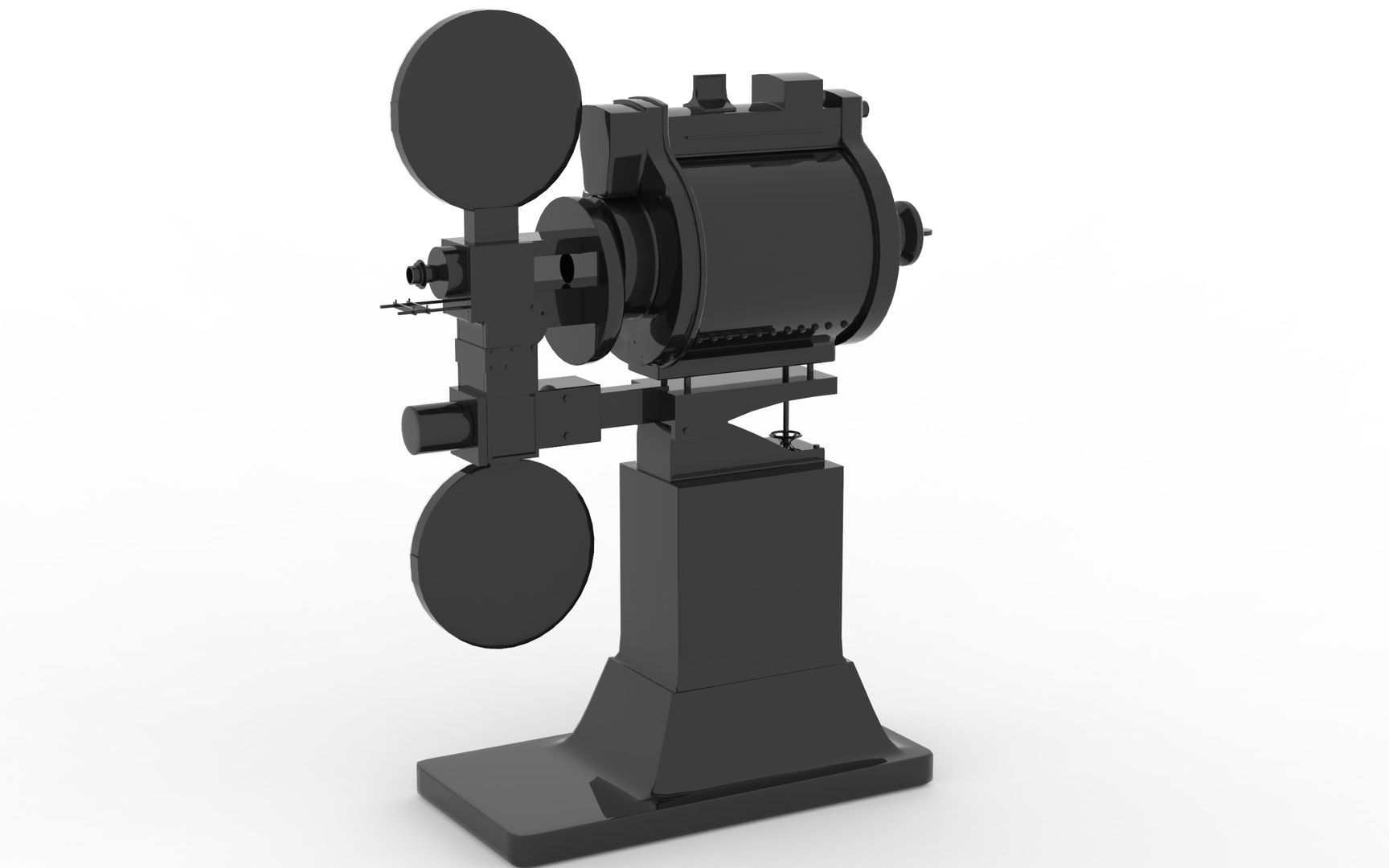 classic projector 3D https://p.turbosquid.com/ts-thumb/th/AiZWAy/4GJpTDVC/untitled.122233118/jpg/1567241033/1920x1080/fit_q87/62a3aabe0e7f69356d5e57339e1518924ce72a2f/untitled.122233118.jpg