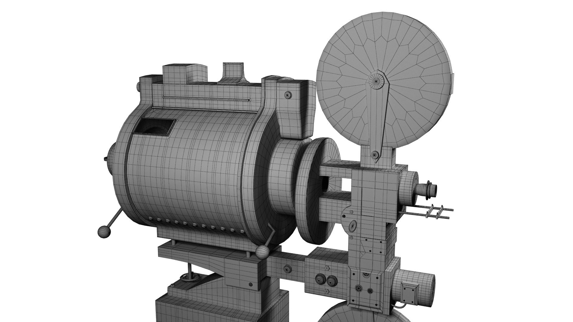 classic projector 3D https://p.turbosquid.com/ts-thumb/th/AiZWAy/vBXk5uCO/33333/png/1567240984/1920x1080/fit_q87/b26b314cdcaea30262c1b7ecead61a3c3889bd6a/33333.jpg