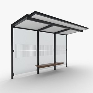 3D Bus shelter