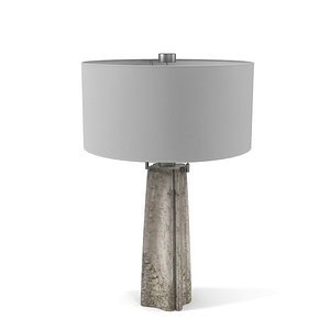 3D model quatrefoil veiled lamp