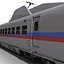 Speed Train Passenger Car Generisches 3D-Modell