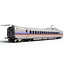 Speed Train Passenger Car Generisches 3D-Modell