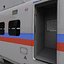 Speed Train Passenger Car Generisches 3D-Modell