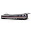Speed Train Passenger Car Generisches 3D-Modell