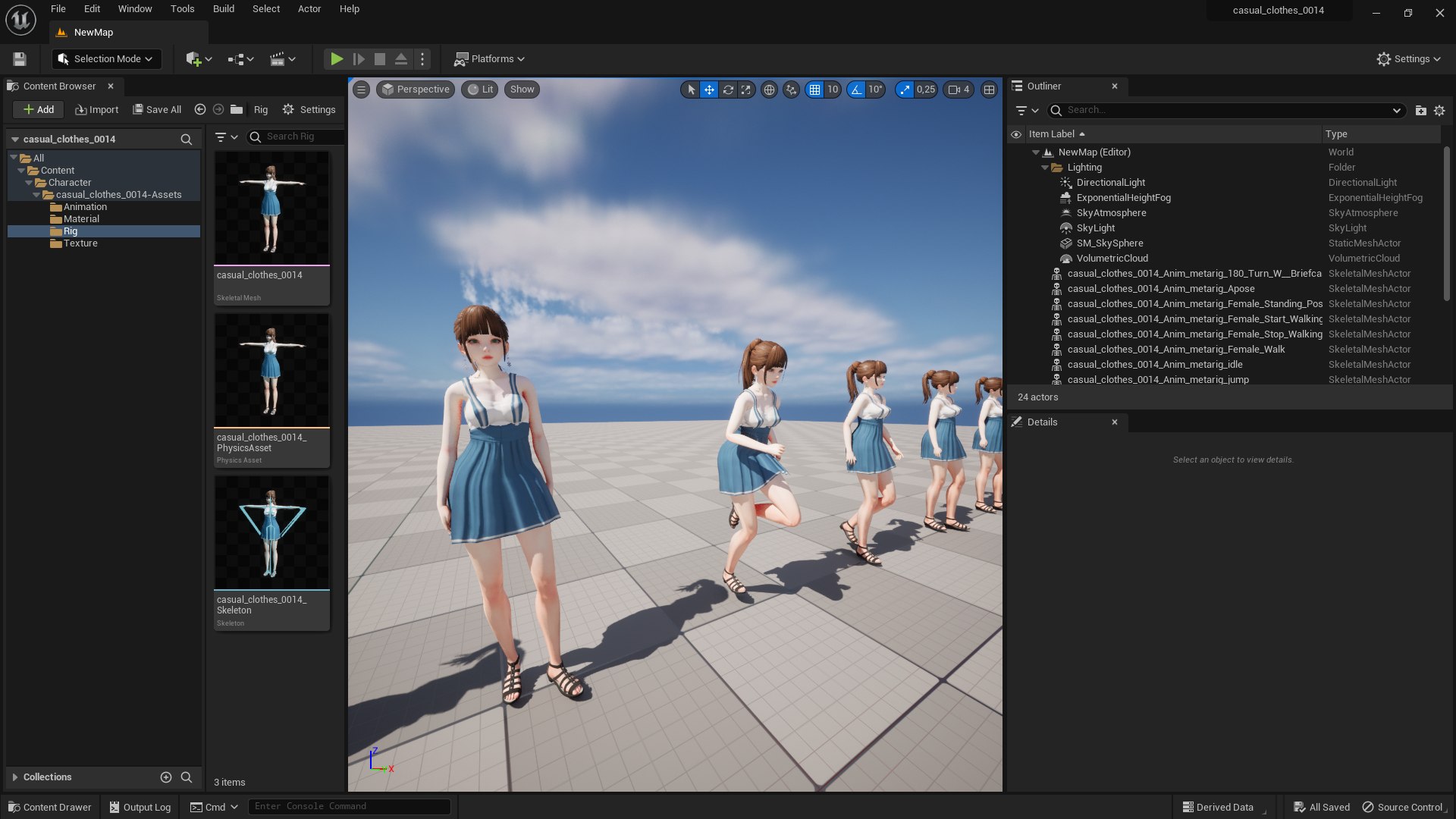 3D Casual Clothing 0014 - UE5 - Unity - Blender - Animated - Realistic ...