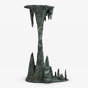 3d stalactite column model