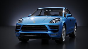 Porsche Macan 2018 3D model
