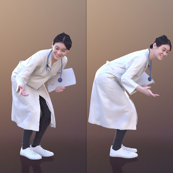 young doc doctor 3D model