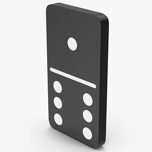 Domino 1x6 Black model