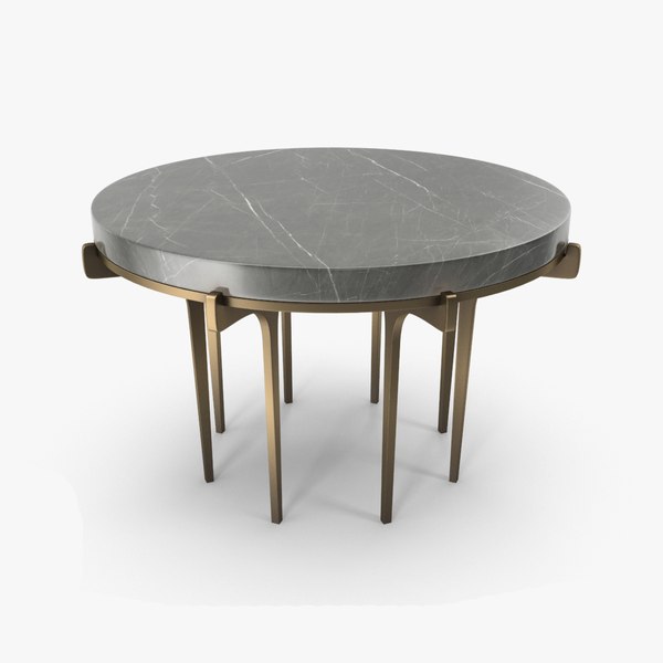 marble coffee table 3D model