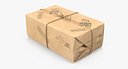 Paper Mail Package 3D Model
