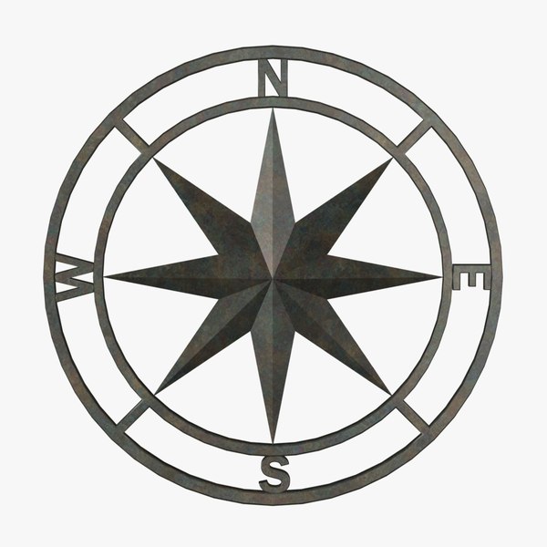 Compass Rose 3D Models for Download | TurboSquid