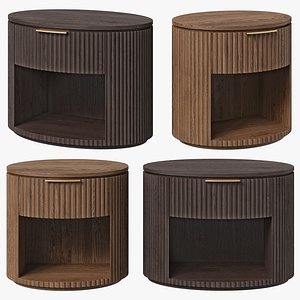 3D model Restoration Hardware nightstand Byron