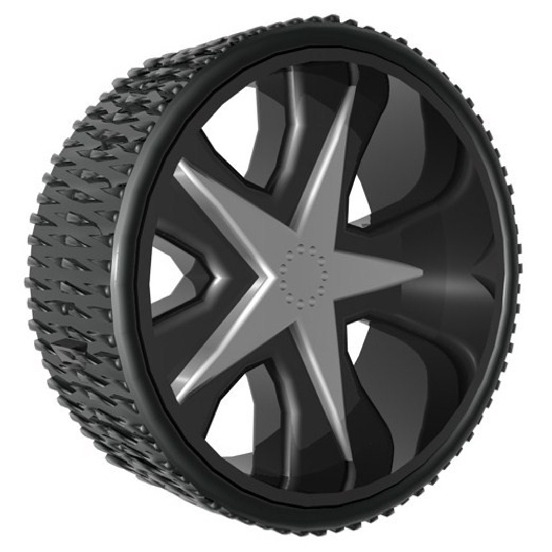 Free C4d Mode Icw Osaka Rim Tire