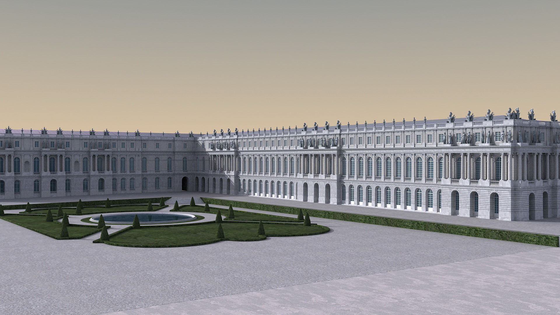 3D Printable Fides in The Palace of Versailles, France by Scan The